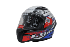 LS2 FF810 VIGO FLIGHT WHITE BLUE RED