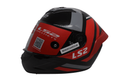 LS2 FF352 DOWN BLACK RED