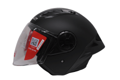 LS2 OF616 AIRFLOW II SOLID MATT BLACK