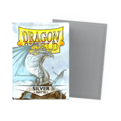 Protectores Dragon Shield Standard Matte: Silver