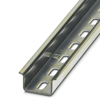 RIEL DIN METALICO PERFORADO 35X15X1,5 2MT