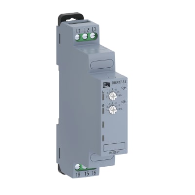 RELE ASIMETRÍA MONITOREO BAJA Y SUBTENSION TRIFÁSICA 380VAC RMW17-SS01D33