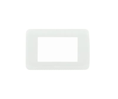 PLACA TRIPLE BLANCA
