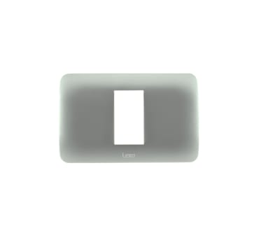 PLACA SIMPLE PLATA