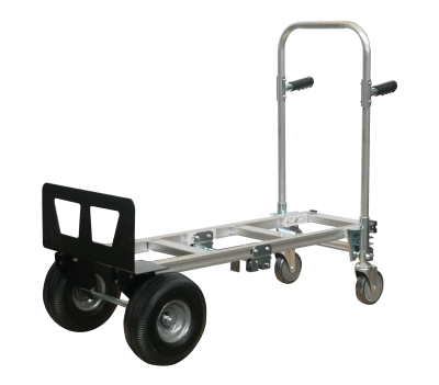 CARRO PLEGABLE DOBLE TIPO YEGUA ALUMINIO 200-250KG 118X50X103CM