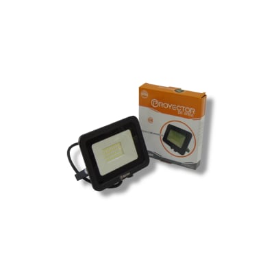 PROYECTOR LED 10W 6500K IP65 NEGRO ECO