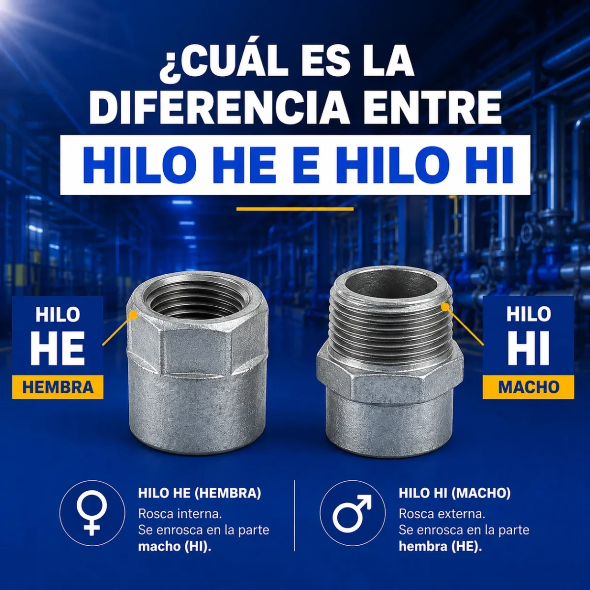 DIFERENCIAS ENTRE HILO HE E HILO HI