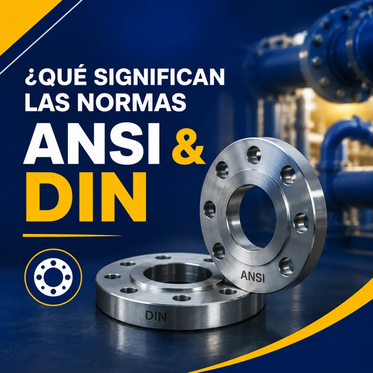 ¿QUÉ SIGNIFICAN LAS NORMAS ANSI & DIN?