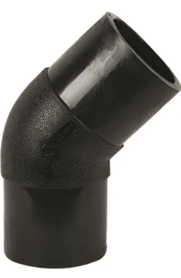CODO HDPE TERMOFUSIÓN 45º1