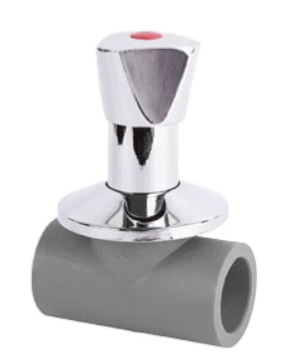 VÁLVULA CAMPANA CROMADA PPR1