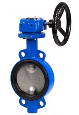 VÁLVULA MARIPOSA C/VOLANTE FIERRO1