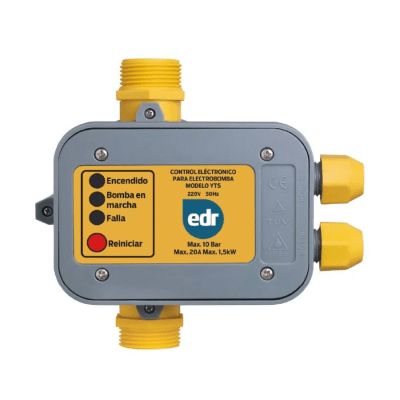 CONTROL ELECTRÓNICO YT-5 AMARILLO CON CABLE1