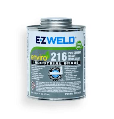 ADHESIVO PVC EZ-WELD SERIE 316 GRIS 473ML1