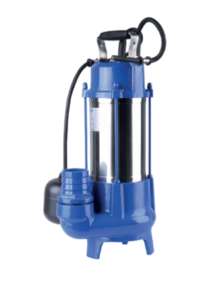 BOMBA SUMERGIBLE AGUAS SUCIAS / DRENAJE  WVSD 75F / 1HP IMP 2