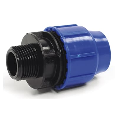 TERMINAL HDPE COMPRESION HE1