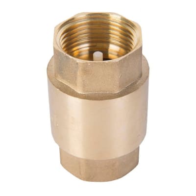 VÁLVULA RETENCIÓN VERTICAL BRONCE1