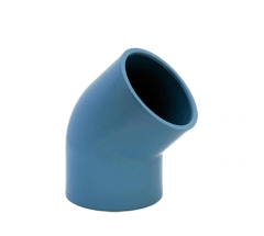 CODO PVC HIDRAULICO 45º