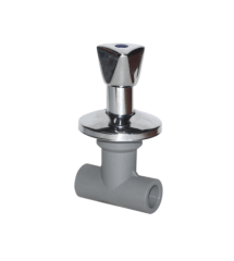 VÁLVULA CAMPANA CROMADA C/LARGO PPR