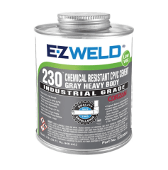 APLICACIÓN ADHESIVO PVC EZ-WELD SERIE 316 GRIS