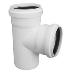 TEE PVC SANITARIO BLANCO