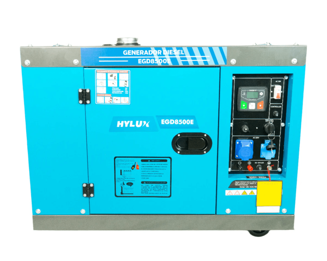 GENERADOR DIESEL MONO EGD8500E - 6,5 KW 0