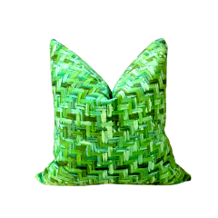 Funda Print Velvet Verde