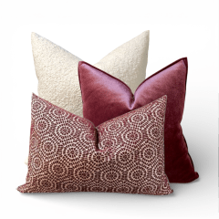 SET DE COJINES BELA RELIEVE EN NAPA SOFT