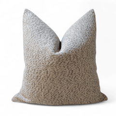 Funda Boucle Gris Cálido