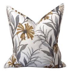 Funda Floral Geo Amarillo