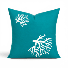 FUNDA CORAL TURQUE 50X50