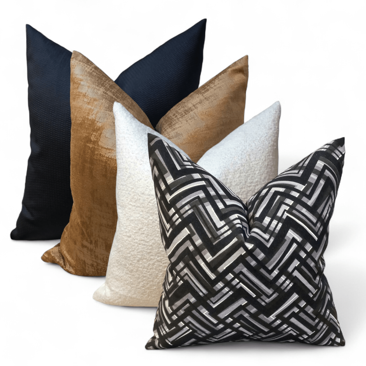 SET DE COJINES LUXOR TERCIOPELO GEOMÉTRICO EN NAPA SOFT1