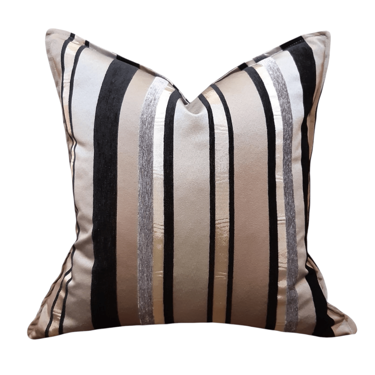 Funda Rayas Luxor Plata Negro1