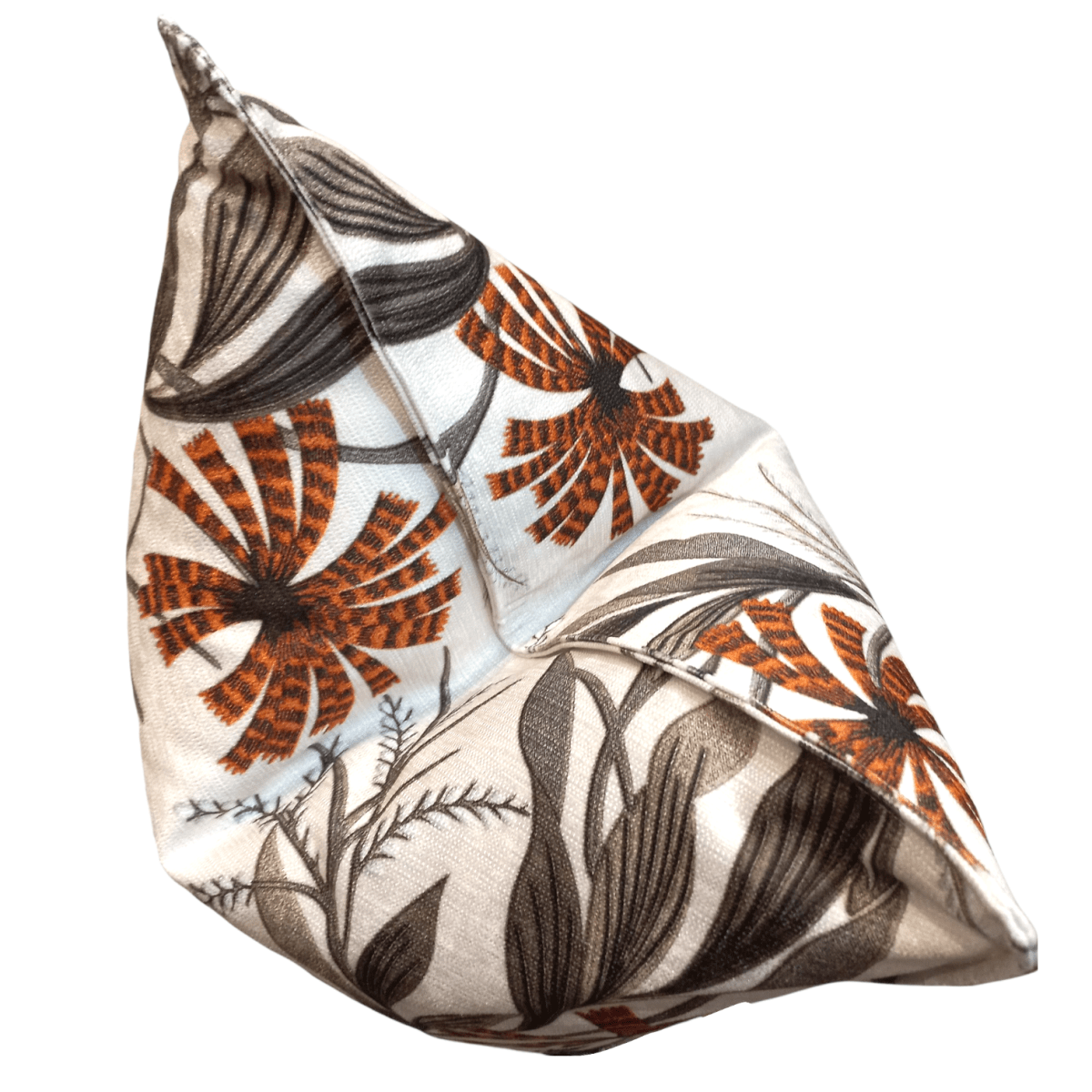 Funda Floral Naranja Geo 50x50cm2