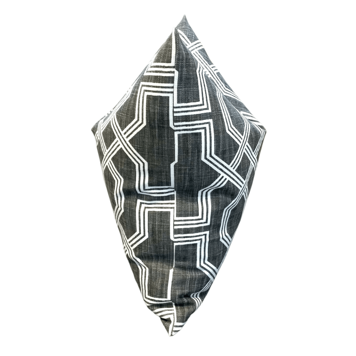 Funda Geo Lino Gris 50x50cm2
