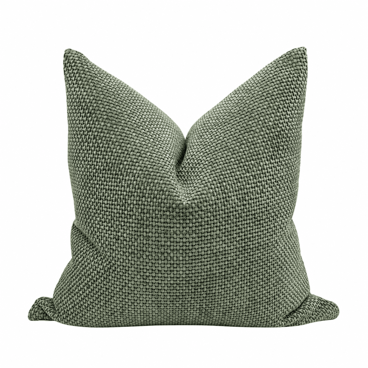 FUNDA DE COJÍN VERDE TERCIOPELO TRAMA1