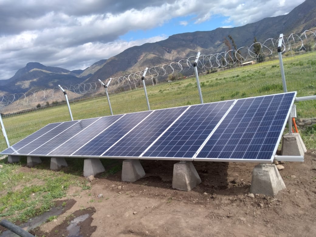 Proyecto Bomba Solar Agrícola en Alhué, VI Región