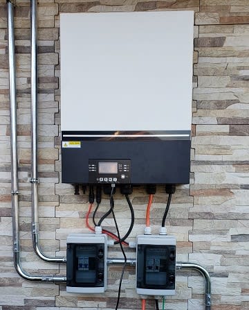 Instalación Solar Fotovoltaica en Talagante con Voltronic y Pylontech