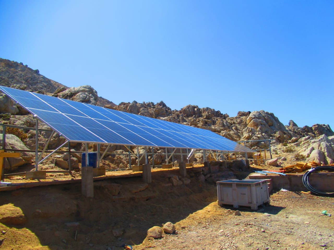 Antofagasta: Planta de Energía Solar Fotovoltaica y Desaladora de Osmosis Inversa