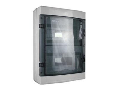 Tablero Eléctrico Estanco Sobrepuesto 24 Módulos Riel DIN IP65 ABS