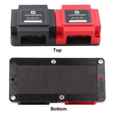 Barra Repartidora 400A 48V Roja y Negra