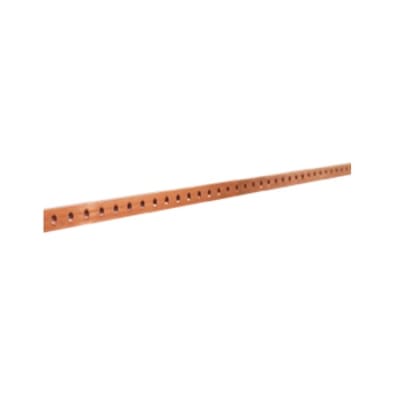 Cobre Perforado 15x4mm 1 Metro