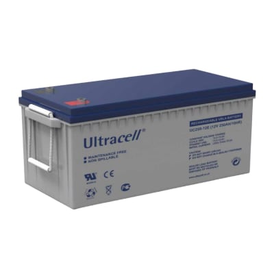 Batería Ultracell 250Ah 12V AGM Ciclo Profundo