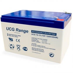 Batería Ultracell 12Ah 12V Ciclo Profundo AGM