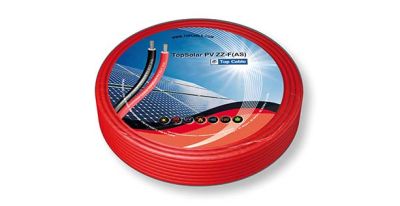 Cable Solar 6mm TOPSOLAR ZZ-F Rojo