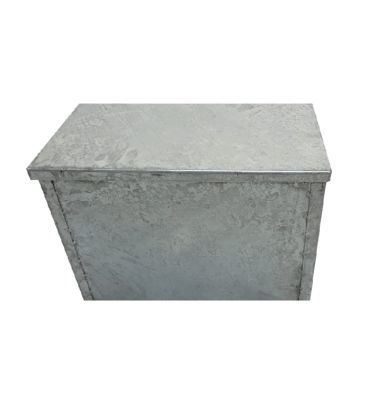 Caja Porta Batería Galvanizada 100Ah