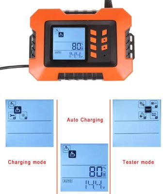 Cargador de Baterías Inteligente 12V, 2A/4A/8A/12A