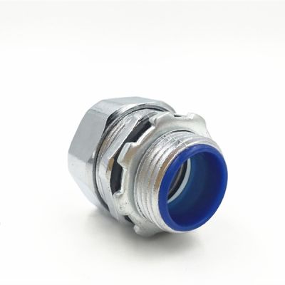 Conector Conduit Flexible Macho 20mm con Rosca