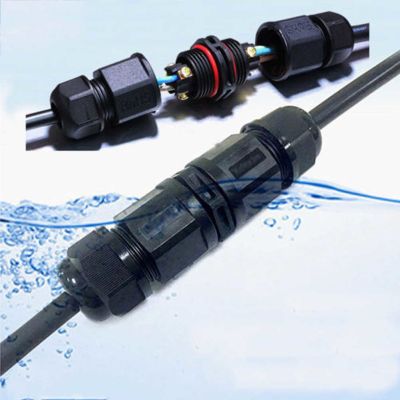Conector Impermeable de 3 Vías IP68 Tipo Mufa