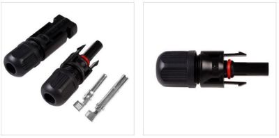 Conector MC4 Hembra y Macho (Par)