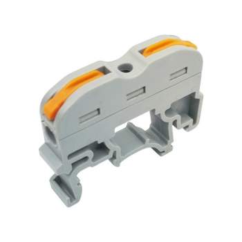Conector Unión Universal 2,5 a 4 mm para Riel DIN (WAGO)